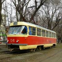 в Днепропетровске будет  приостановлено движение трамвая 4-го маршрута
