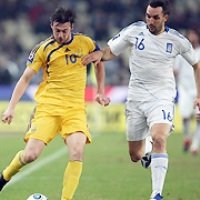 Греция – Украина – 0:0. Видео голевых моментов