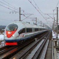 Поезд "Сапсан"уже курсирует между Москвой и Санкт-Петербургом