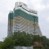В Днепропетровске гостиницу "Парус" будут строить еще 5 лет