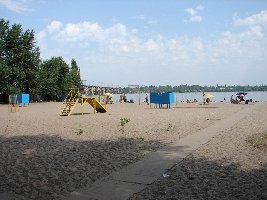 Пляж на Комсомольском острове, каким он будет?
