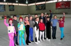 Результаты Всеукраинских соревнований юных фигуристов и Открытого чемпионата Днепропетровской области по фигурному катанию