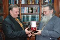Митрополит Ириней награжден орденом «Честь почет, память»
