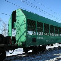 На Приднепровской железной дороге начнет курсировать вагон-автомобилево