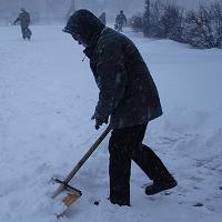 В Днепропетровске штрафуют за несвоевременную уборку снега