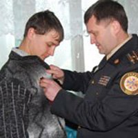 Днепропетровского школьника наградили за отвагу