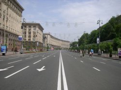 Центр Киева в воскресенье будет перекрыт